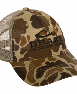 Drake Mesh Back Camo Cap - Old School #DW1670