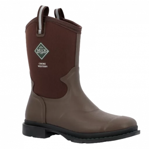 Muck Boot Men's Chore Mid Western Brown Work Boot #MCHWM90