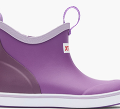 XTRATUF Little Kids' Ankle Deck Boot - Purple #XKAB500C