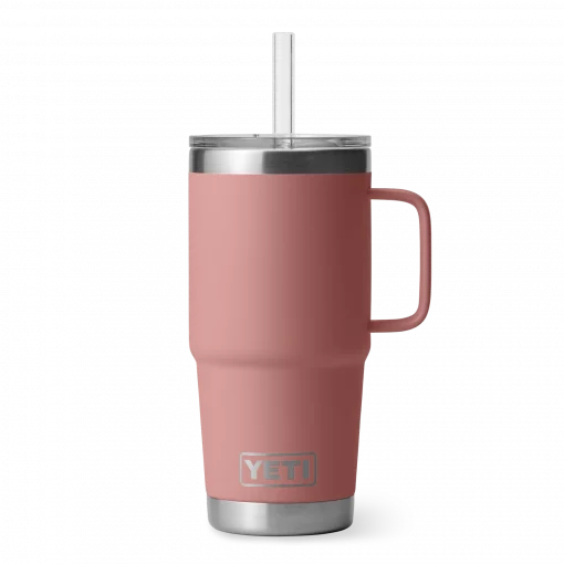 Yeti Rambler 25 Oz Straw Mug Sandstone #21071503347