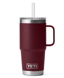 Yeti Rambler 25 Oz. Mug W/ Straw Lid - Wild Vine Red #21071503249