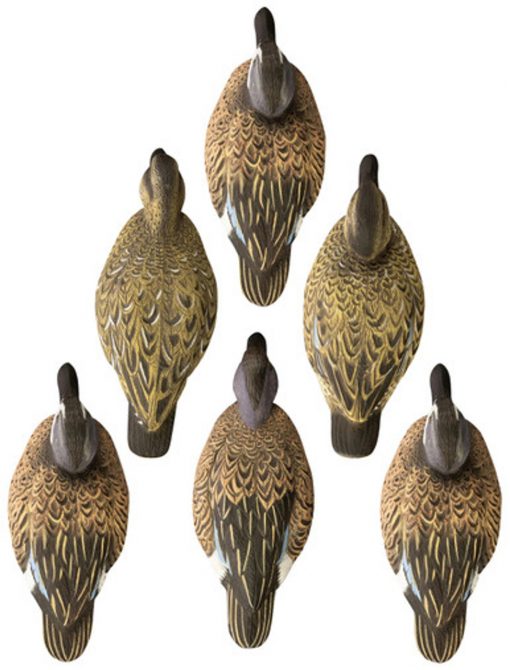 Higdon Outdoors Standard Blue Wing Teal Decoys 6 Pack #19953