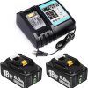 Makita 2pk Replacement Makita 18V 8.0A #2BATT1CHARG