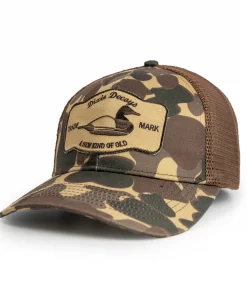 Dixie Decoys FrogSkin Camo Hat #HATCAMOBRN