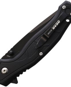 Bear & Son Brisk 2.0 Knife Black Handles #B61541