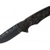 Buck Knives 843 Sprint Ops Flipper Knife Marbled Carbon Fiber Handles #0843CFS