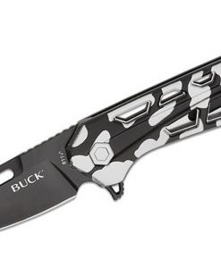 Buck Knives Trace Ops Flipper Knife Black And White Camo #0811CMS