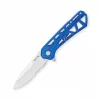 Buck Trace Folding Knife Blue Partially Serrated Drop Point #0812BLX