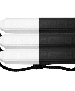 Momarsh Flash Dog Training Bumper 3 Pk White Black Medium #34117