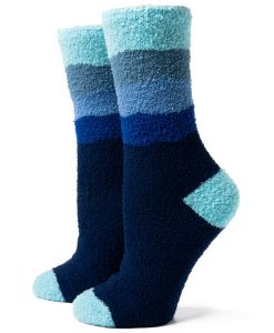 Two Left Feet Deep Blue Super Soft Socks #TLFSS-DB