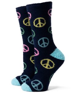 Two Left Feet Peace Out Super Soft Socks #TLFSS-PO