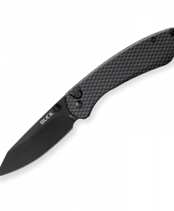 Buck Knives 744 Sovereign Button Lock Knife Carbon Fiber #0744CFS