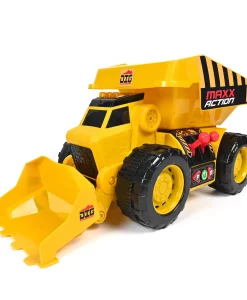 Maxx Action 2-in-1 Dig Rig Dump Truck & Front-End Loader Toy Vehicle #151342