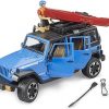 Bruder Toys Jeep Wrangler Rubicon With Kayak #BT02529