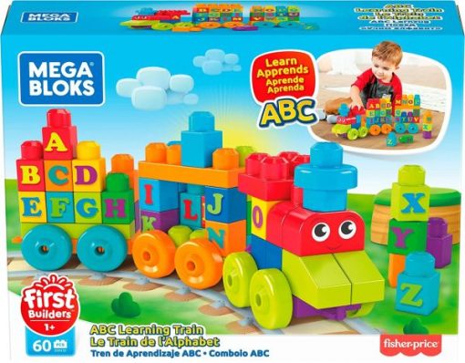 Mega Bloks ABC Learning Train 60 PCS #132744