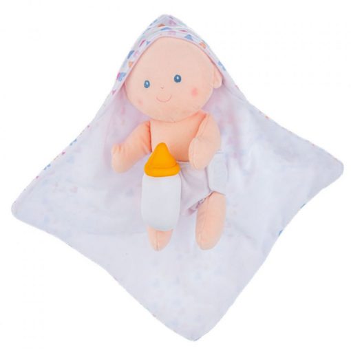 Ganz 11" Swaddle & Bottle Doll #BG4625