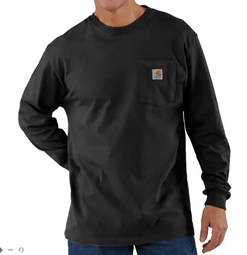 Carhartt Loose Fit Heavyweight Long-Sleeve Pocket T-Shirt #K126