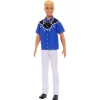 Barbie Ken Fashionista Doll Blonde With Western Look