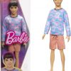 Barbie Ken Fashionista Doll With Slender Body & Removable Outfit