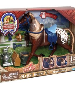 Blue Ribbon Champions Deluxe Horse Set - Appaloosa