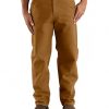 Carhartt Men's Utility Work Pant - Loose Fit - Washed Duck #B11