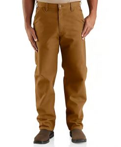 Carhartt Men's Utility Work Pant - Loose Fit - Washed Duck #B11