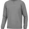 Southern Point Co. Youth Campside Long Sleeve Crew Asphalt