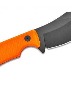 Case Chris Taylor CT3 Hunter Fixed Blade Orange Textured G10 Handle #76937