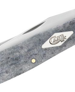 Case Smooth Gray Bone Trapper Pocket Knife #34200