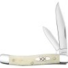 Case Smooth Natural Bone Medium Jack Knife #13315