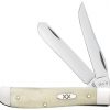 Case Smooth Natural Bone Mini Trapper #13313