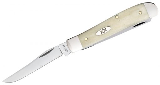 Case Smooth Natural Bone Mini Trapper #13313