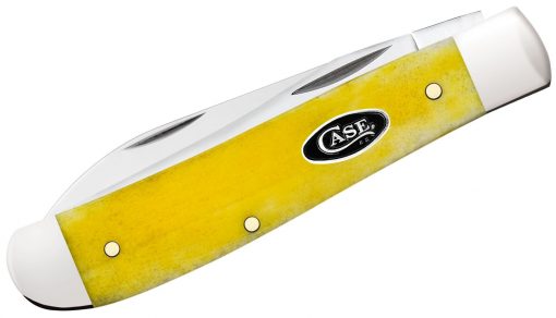 Case Smooth Yellow Bone Mini Trapper #20031