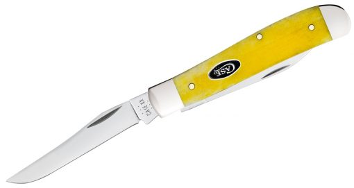 Case Smooth Yellow Bone Mini Trapper #20031