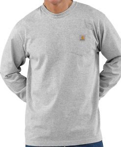 Carhartt Loose Fit Heavyweight Long-Sleeve Pocket T-Shirt #K126