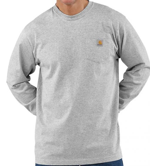 Carhartt Loose Fit Heavyweight Long-Sleeve Pocket T-Shirt #K126