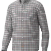 Southern Point Co. Youth Hadley Performance Button Down Hines Plaid