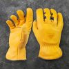 Bear Knuckle Heavy Duty Leather Cowhide Driver Gloves