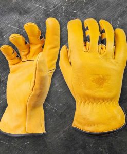 Bear Knuckle Heavy Duty Leather Cowhide Driver Gloves