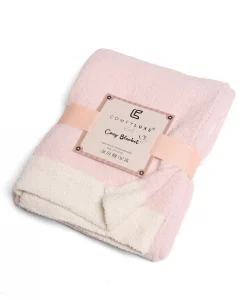 Comfy Luxe Pink Baby Blanket #JCL1050K