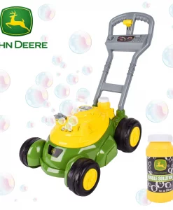 John Deere Bubble-N-Go Toy Lawn Mower Automatic Bubble Machine #151340