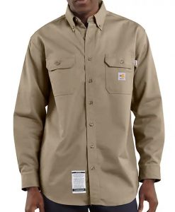 Carhartt Flame-Resistant Classic Twill Shirt #FRS160