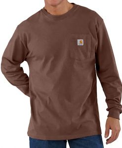 Carhartt Loose Fit Heavyweight Long-Sleeve Pocket T-Shirt #K126