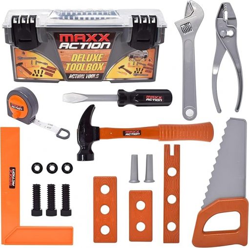 Maxx Action Deluxe Kids Tool Box #151356