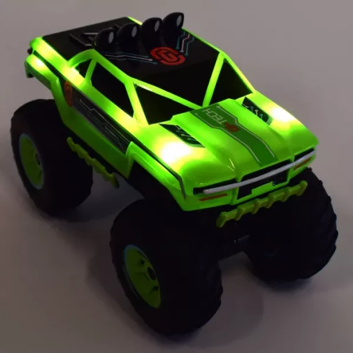 Maxx Action Glow Racers Hyper Climb Motorized Monster Truck #320439