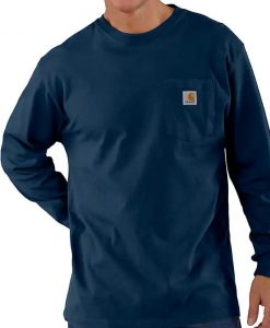 Carhartt Loose Fit Heavyweight Long-Sleeve Pocket T-Shirt #K126