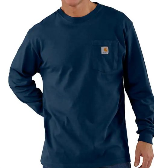 Carhartt Loose Fit Heavyweight Long-Sleeve Pocket T-Shirt #K126