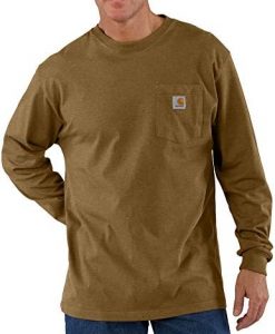 Carhartt Loose Fit Heavyweight Long-Sleeve Pocket T-Shirt #K126