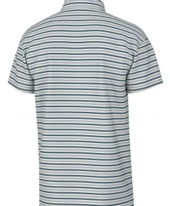 Southern Point Co. Performance Polo Humphrey Stripe Blue/Cream