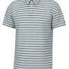 Southern Point Co. Performance Polo Humphrey Stripe Blue/Cream